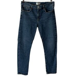 AGOLDE Toni Mid Rise Straight Jeans Blue Size 30